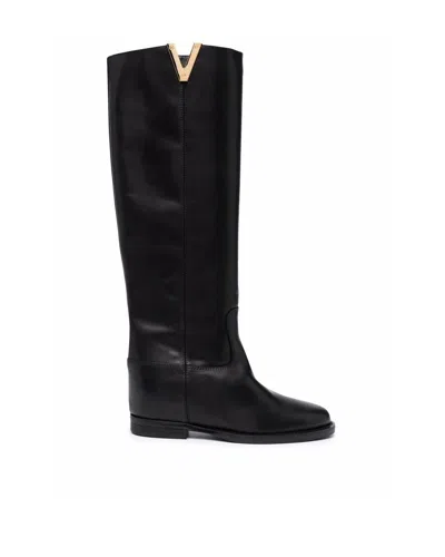 Via Roma 15 Boot Acc In Black
