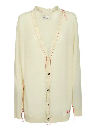 Maison Margiela Cardigans In Neutral