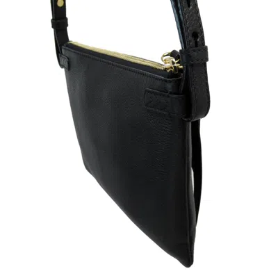 Pre-owned Bally Black Ivory Red Color Leather Shoulder Bag ()