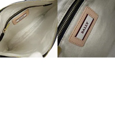 Pre-owned Bally Black Ivory Red Color Leather Shoulder Bag ()