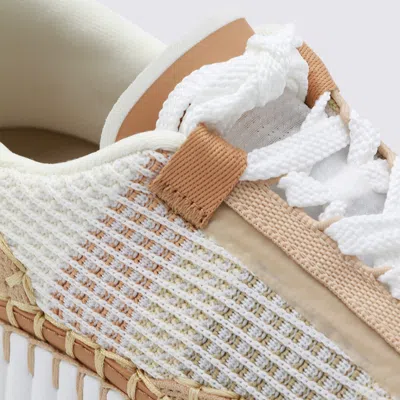 Chloé Chloe Nama Panelled Knitted Sneakers In Multi