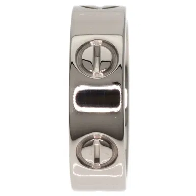Pre-owned Cartier White Gold White Gold (18k) Band Ring ()