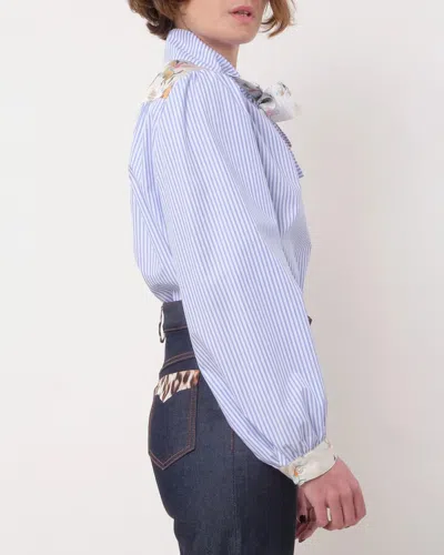 La Prestic Ouiston Francoise Top In Blue