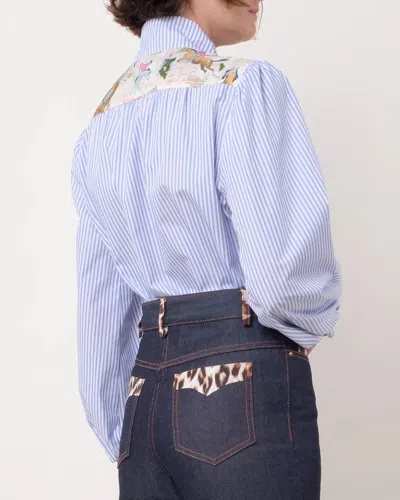 La Prestic Ouiston Francoise Top In Blue