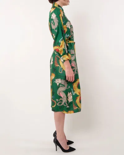 La Prestic Ouiston Pretty Mom Dress In Green