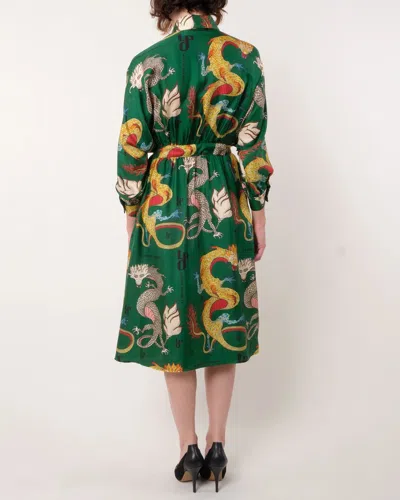 La Prestic Ouiston Pretty Mom Dress In Green