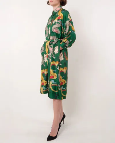 La Prestic Ouiston Pretty Mom Dress In Green