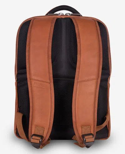 Kenneth Cole Colombian Leather Backpack In Brown