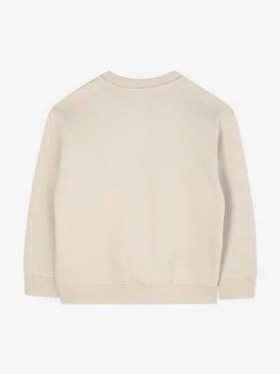 Kenzo Tiger-embroidered Crewneck Sweatshirt In Neutral
