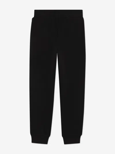 Hugo Boss Boss Boys Logo Print Joggers In Black