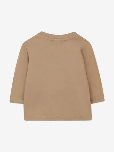 Hugo Boss Boss Baby Boys 3 Piece Tracksuit Set In Brown