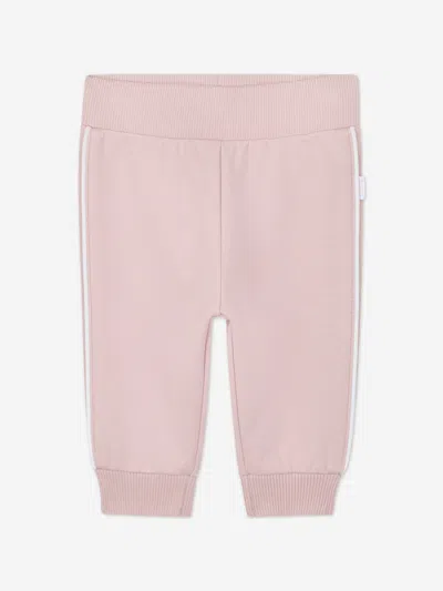 Hugo Boss Boss Baby Girls 3 Piece Tracksuit Set In Pink