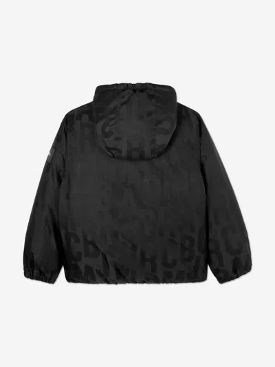 Marc Jacobs Boys Reversible Puffer Jacket In Blue