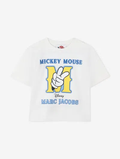 Marc Jacobs Boys Mickey Mouse T-shirt In White