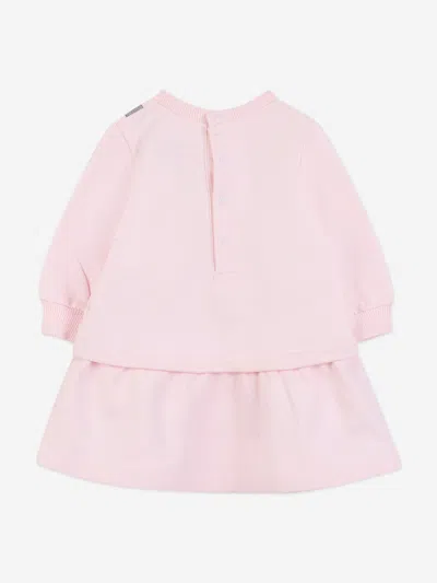Marc Jacobs Baby Girls Snapshot Bag Print Sweater Dress In Pink