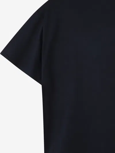 Kenzo Boys Elephant Print T-shirt In Black