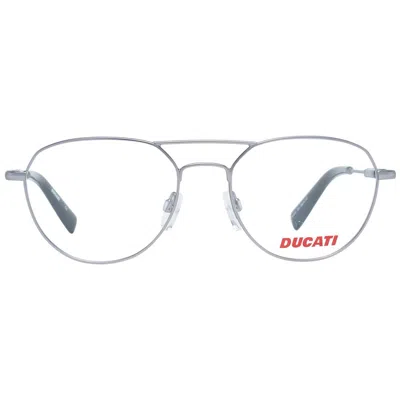 Ducati Gray Metal Glasses (frames) In Silver