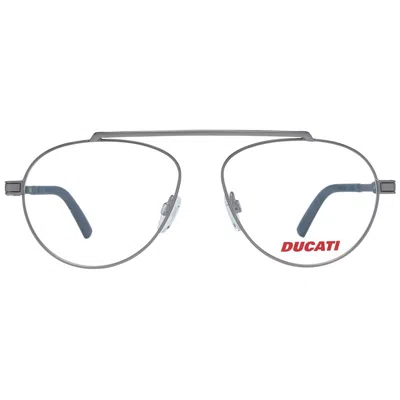 Ducati Gray Metal Glasses Men's (frames) In Gray