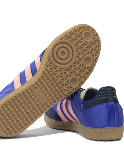 Adidas Originals Low-cut Sneakers Featuring Iconic Stripes In Blue
