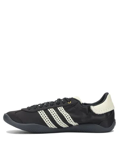 Adidas Originals X Wales Bonner Karintha Lo Satin Sneakers In Animal Print