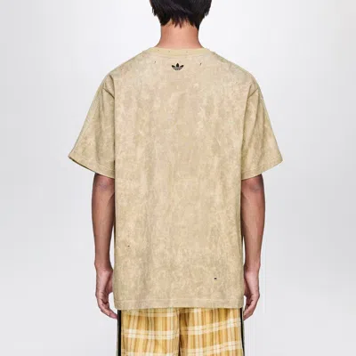 Adidas Statement T Shirt Song For The Mute Adi006 In Yellow