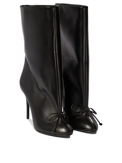 Alaïa "décolleté" Ankle Boots In Black