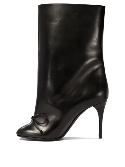 Alaïa "décolleté" Ankle Boots In Black