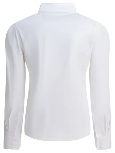 Alaïa Balloon Shirt In White