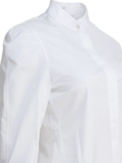Alaïa Balloon Shirt In White