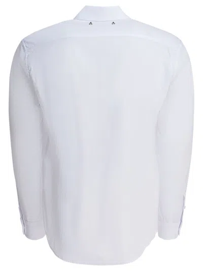 Altum Logo-embroidered Buttoned Shirt In White