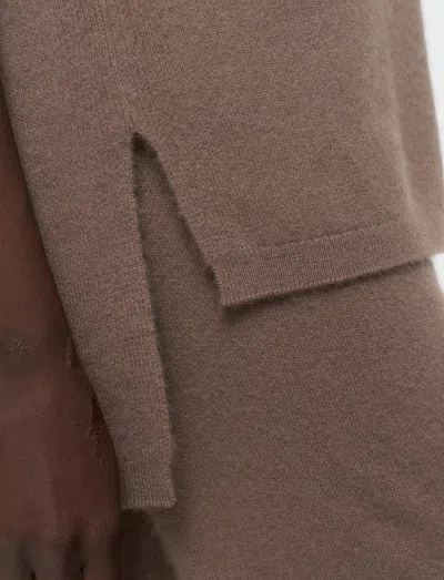 Joseph Light Pure Cashmere Vest In Brown