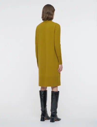 Joseph Light Pure Cashmere Dress In Green