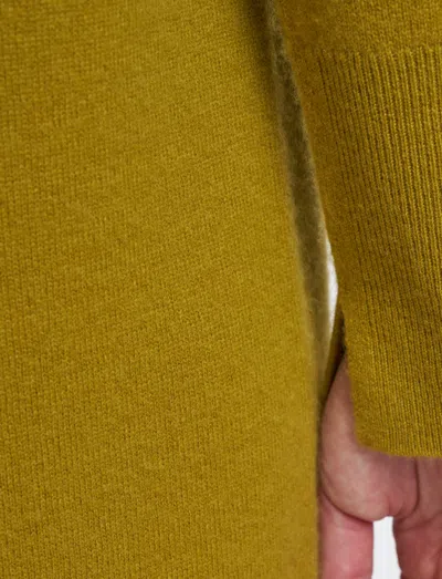 Joseph Light Pure Cashmere Dress In Green