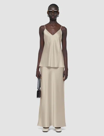 Joseph Clea Silk Satin Camisole In Neutral