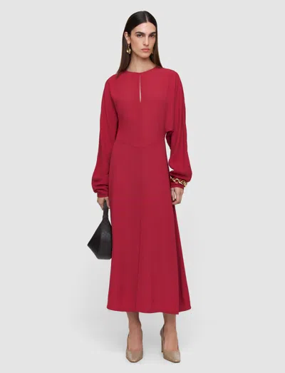 Joseph Hills Crepe Dress In Pink
