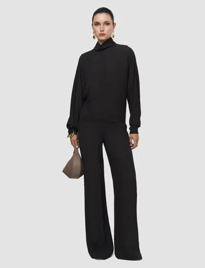 Joseph Buick Crepe Blouse In Brown