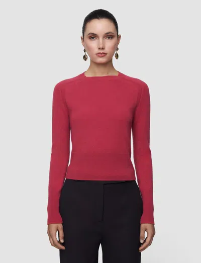 Joseph Melby Light Pure Cashmere Jumper In Pink