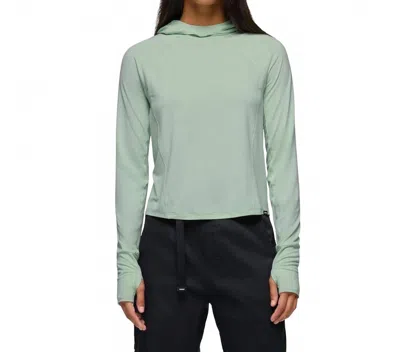 Prana Sol Searcher Sun Hoodie In Bio Mint In Green