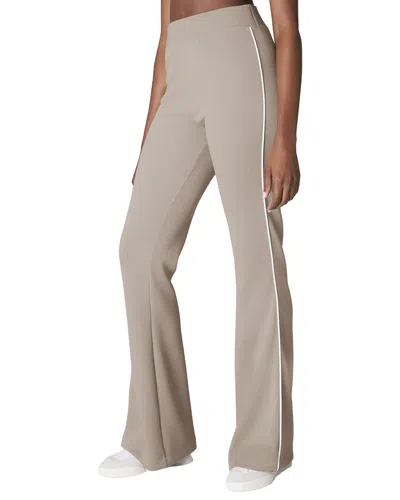 Spanx Airpique Flare Track Pant In Gray