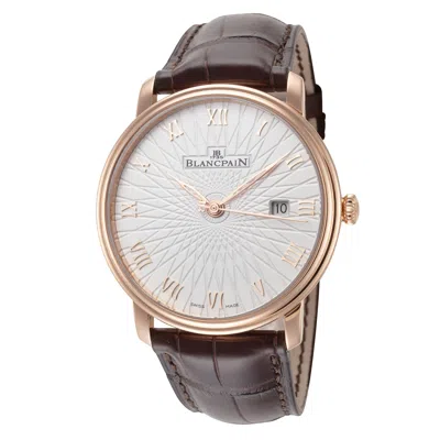 Blancpain Men's Villeret Ultraplate 40mm Automatic Watch In Brown