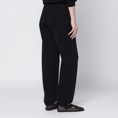 Anine Bing Elastic Waist Sweatpants In Black