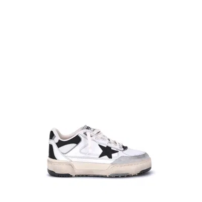 Golden Goose White Rubber Chunky Sneakers In White