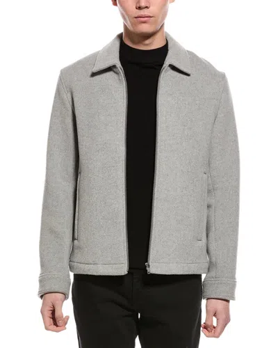 Theory Wyatt Wool Jacket In Gray