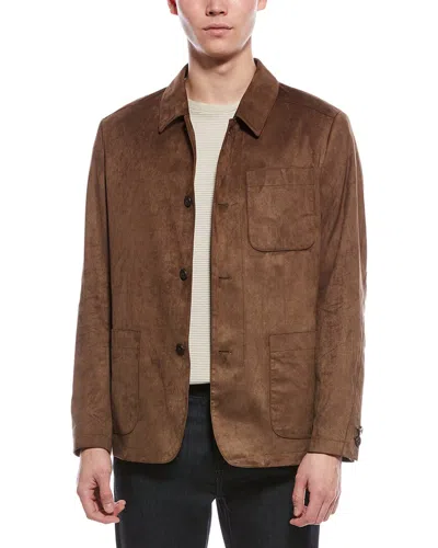 Paisley & Gray New City Button Jacket In Brown
