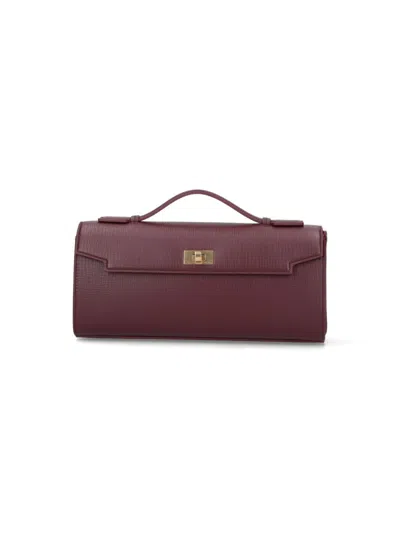 Anya Hindmarch Structured Brown Handbag With Clean Lines In Brown