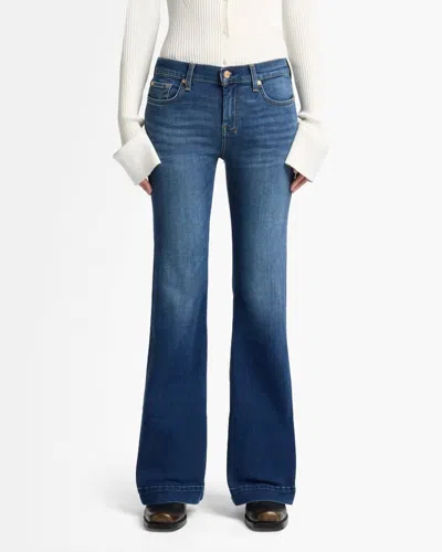 7 For All Mankind Tailorless Dojo Bootcut Jean In Cambridge In Multi