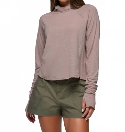 Prana Sol Searcher Sun Hoodie In Shroom In Multi