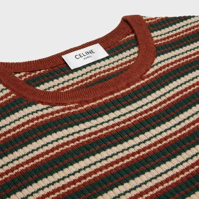 Celine Obey Obey Global Visuals T-shirt In White