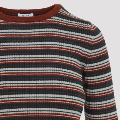 Celine Obey Obey Global Visuals T-shirt In White