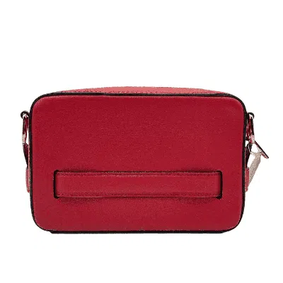 Alexander Mcqueen Myth Red Leather Crossbody Bag In Red